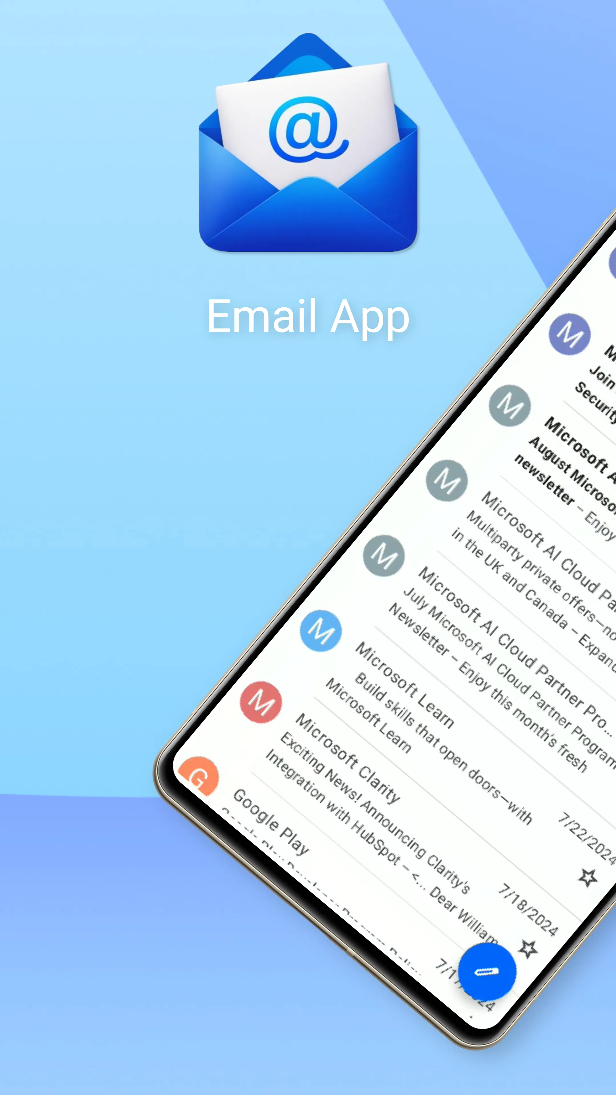 Email App Icon and Interface